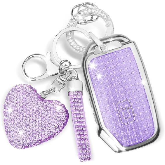 FT FUNTOR For Kia Key Fob Cover,Compatible With Kia Soul Forte Telluride K5 Seltos NIRO Sportage Sorento,5 Buttons TPU For Kia K5 Key Fob Cover With