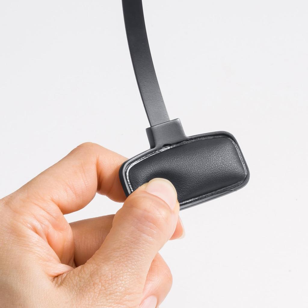 Sanwa Supply Bluetooth Headset Unidirectional Microphone and Charging (with Cradle) MM-BTMH67BK