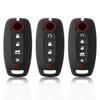 Silicone Car Key Cover Case for Nissan X-trail T33 Kicks Qashqai J12 Juke Teana Altima Ariya Keychain Accessories