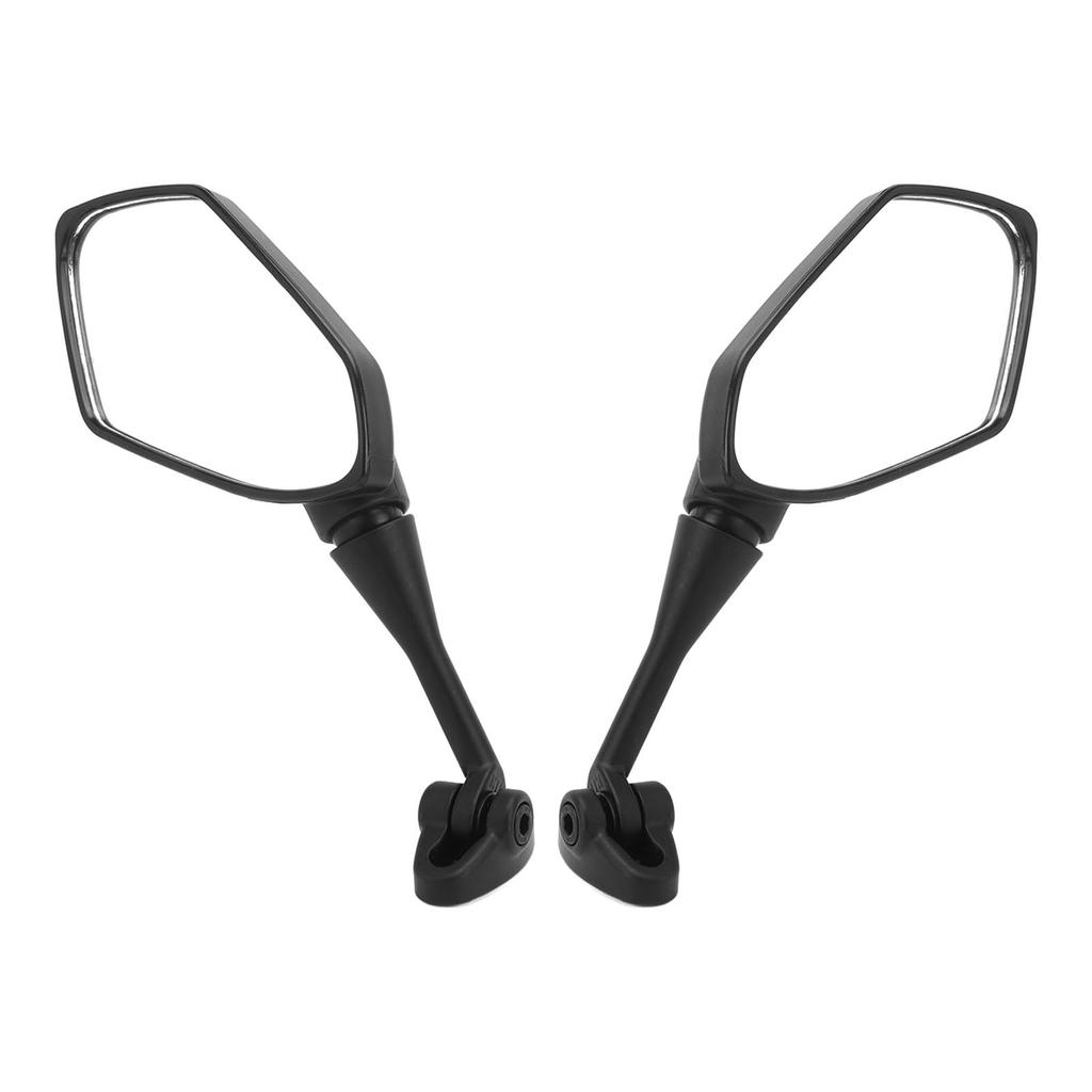 1 Pair Motorcycle Rear Mirror Adjustable Black Handlebar Side Mirror Replacement For HYOSUNG GT125R GT250R GT650R GT650S