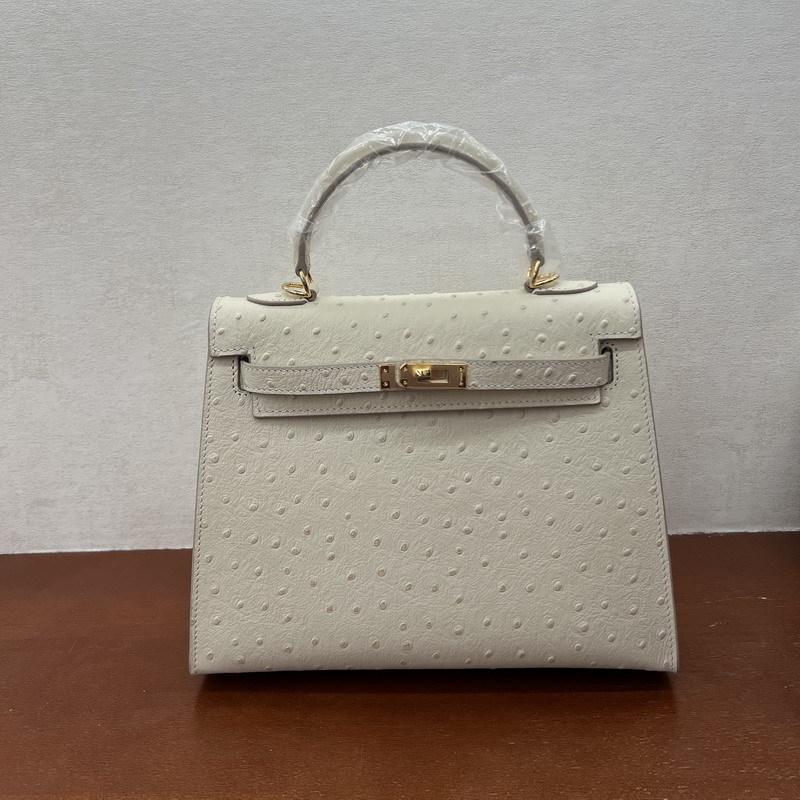 2026 Новая женская кожаная сумка первый слой рисунок страуса коровья кожа первое и второе поколение портативная на одно плечо через плечо женская сумка