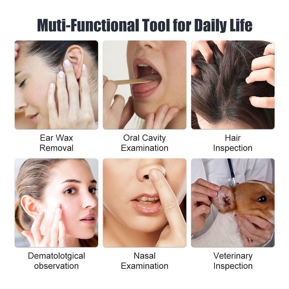 3 в 1 5,5 мм эндоскоп для чистки ушей USB визуальный наушник HD камера ложка отоскоп