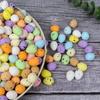 50-500 шт. Пасхальные Мини Цветные Яйца Реалистичные Крапчатые Голубиные Яйца Настольные Украшения Ландшафтное Оформление Венок DIY Аксессуары