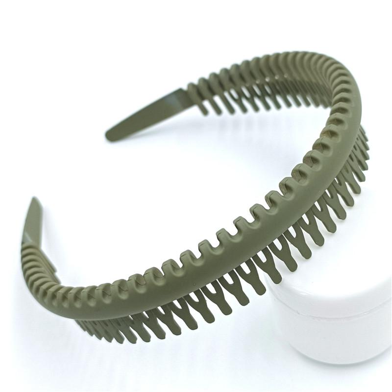 Female Hair Accessories Hairband Headwear Hairband Women Girls Headdress Solid Cloth Headband Wrap Hair Hoop Bezel With Teeth