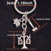 Balance, Judge And Book Keychain For Lawyer, Backpack Pendant Handmade Diy Bag Accessories