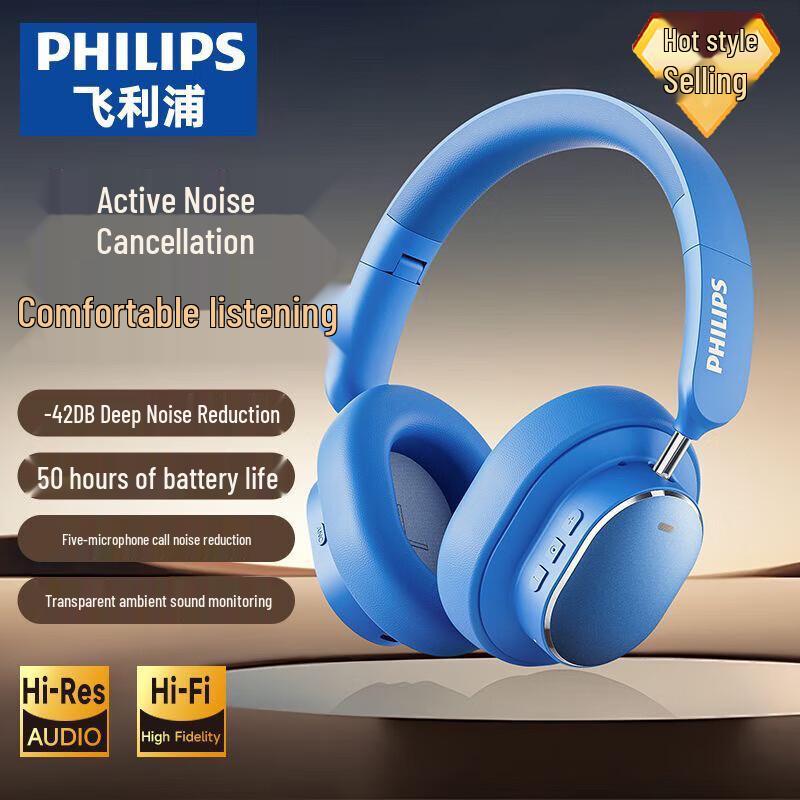 Philips Беспроводные наушники с активным шумоподавлением TAH5519