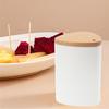 Toothpick Canister Detachable Refillable Triangular Modern Convenient Dining Table Dispenser Tableware Supplies