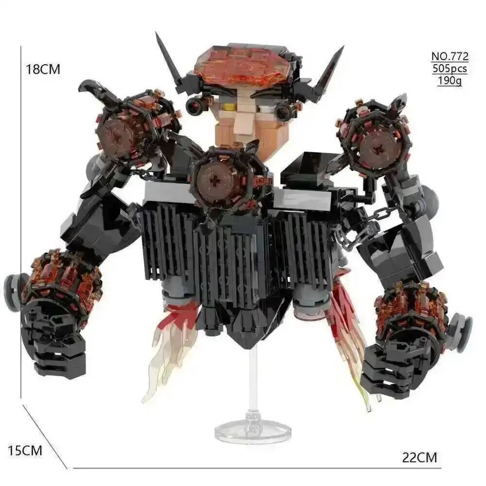 Скибиди Туалет Спикермен Человек-колонка Блоки Титаны Телевизионный Человек Часовой Человек Часовщик G-Man Скибиди Конструктор Камерамен Дриллмен