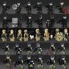 Special Forces Police Doll Set Children's Building Blocks Boys Jigsaw Puzzle Toy Doll