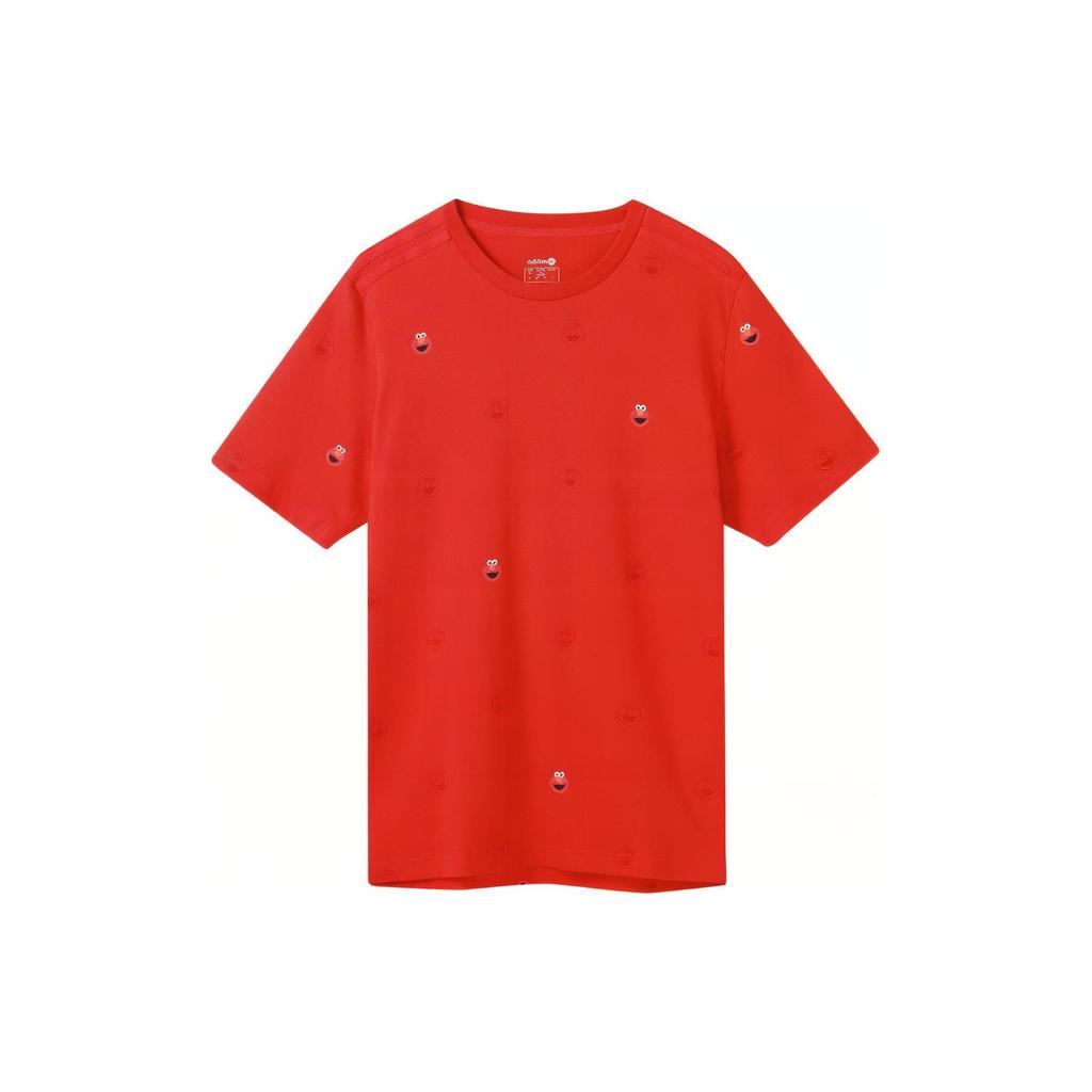 Adidas Neo Sesame Street Co branded Collection T Shirt Men's Red HD7286