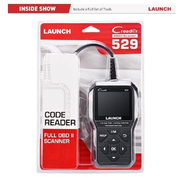 Launch Creader 529 CR529 Automotive OBDII Scanner Car Diagnostic Tools Engine Check OBDII Scan Tools Launch Obd2 Scanner X431