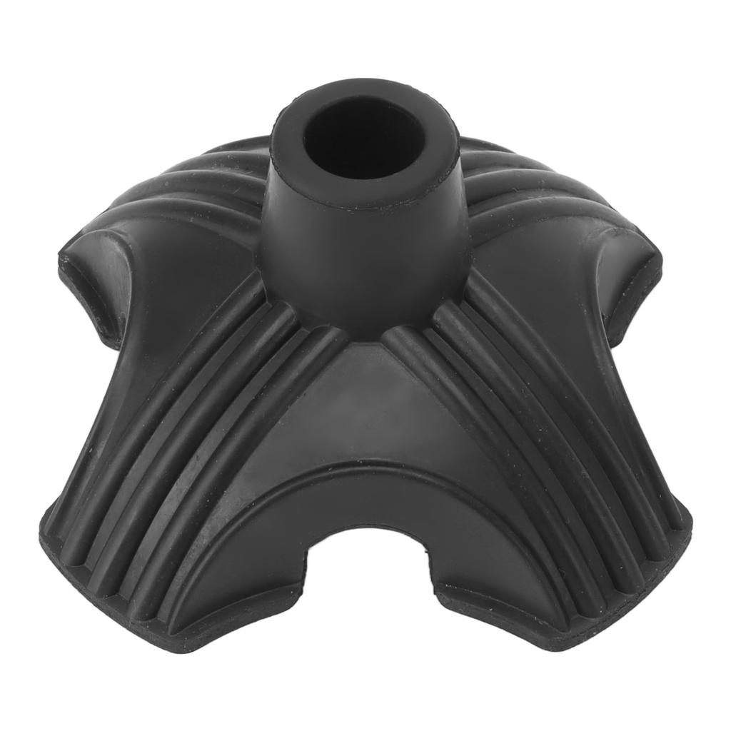 Трость наконечник резиновая подкладка для ног сменная 4 зубца самостоятельная нескользящая основа