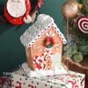 Мультяшный пряничный человечек рождественское украшение: Праздничное украшение окна и детский подарок
