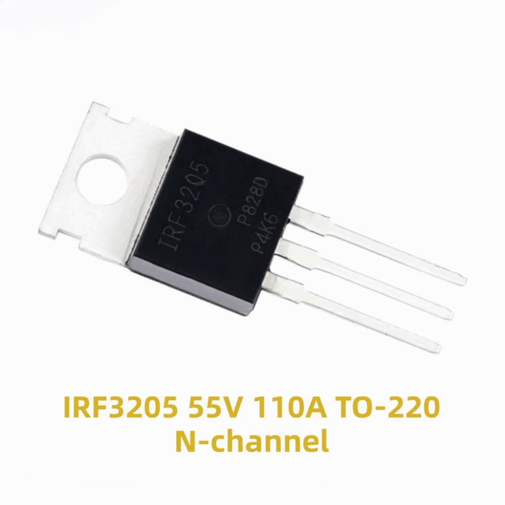 10 шт. IRFZ44N IRF3205 Модуль регулирования напряжения IRF1404 Силовой MOSFET-транзистор Силовой модуль Модуль