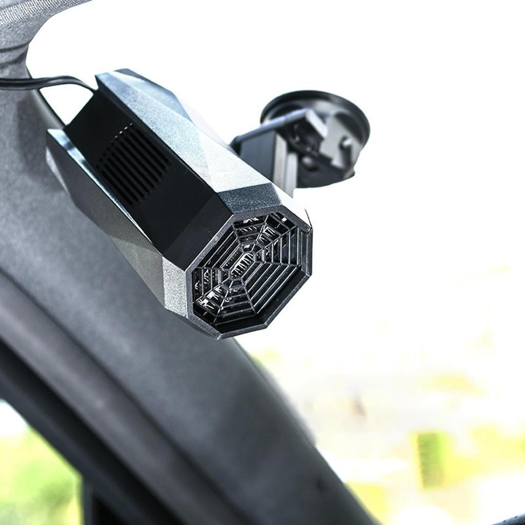 Портативный автомобильный обогреватель 12 В 150 Вт, антизапотеватель с естественным горячим ветром, разъем для прикуривателя