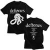 2025 Рок-группа Deftones Частный Музыкальный Альбом Змея Футболки Харадзюку Готика Винтажная Футболка Мужчины Женщины Хлопок Свободные Уличные Футболки