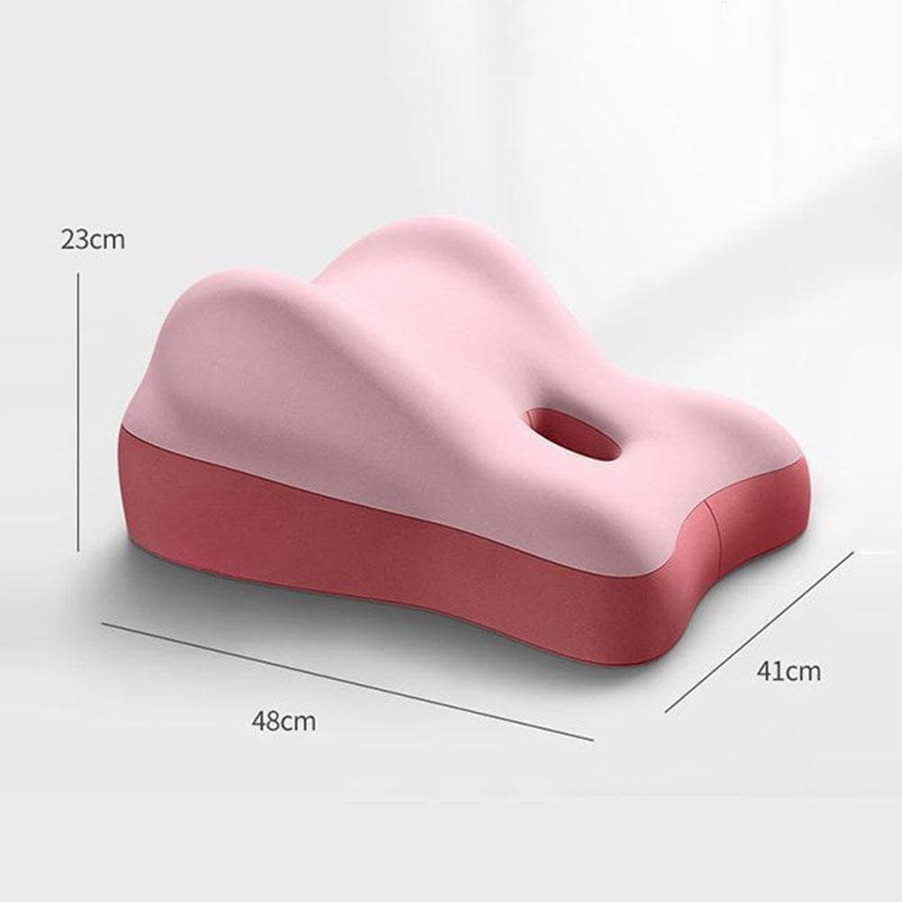 Ergonomic Butt Cushion Multifunctional Support Pillowcase Bed Waist Memory Foam Pillow Pregnant Women Back Waist Assist Lift