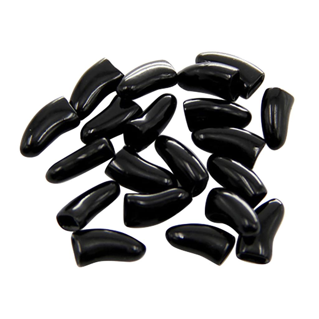 10mlPet Nail Covers Cat Nail Covers Dog Nail Covers Cat Covers Anti-Scratch Covers 20pcs Free Glue