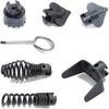 7Pcs Cutter Set Drain Cleaner Plumbing Snake Tool Cable Auger Clog Sewer Pipe