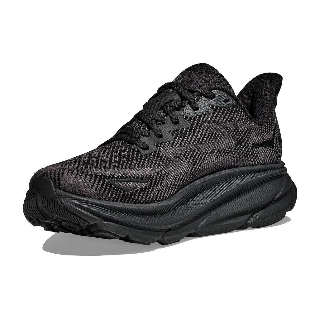 HOKA Clifton 9 Triple Black Женские кроссовки 1127896-BBLC