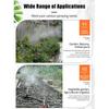 20M 20 Nozzles Water Sprinkler Garden Sprayers Fog Cooling System Nozzles Spray Spray High Pressure Nebulizer Water