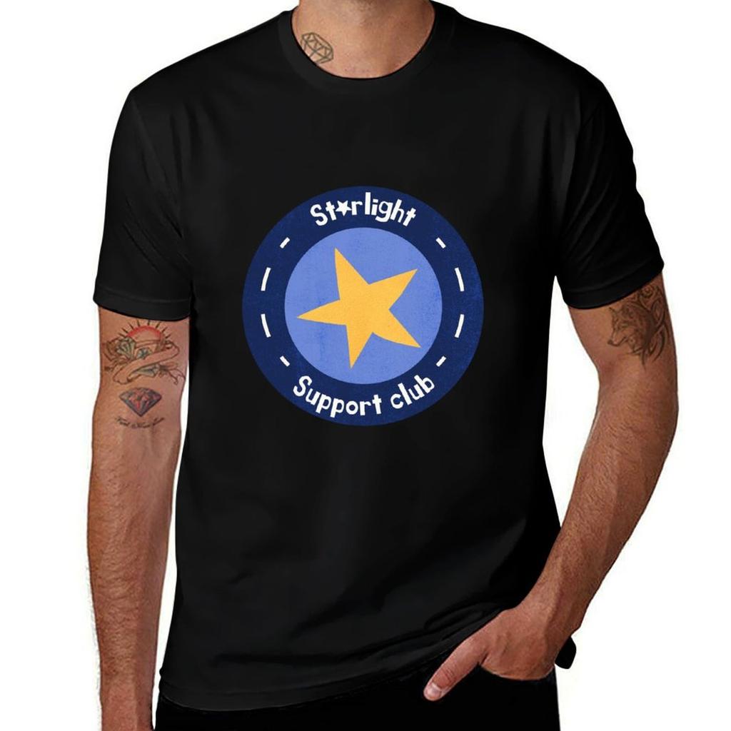 Vixx Starlight Support club Футболка футболка персонализированные мужские футболки высокое качество люксовый бренд Футболка