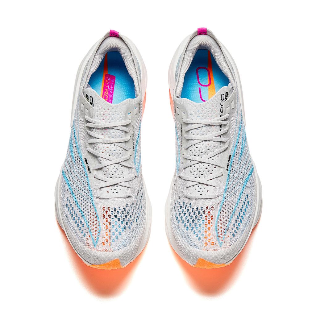 Anta C202 6.0 PRO Беговые кроссовки Мужские Серый Синий 112615576R-2