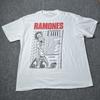Винтажная футболка Ramones I Wanna Be Well Панк-рок Мужская XL Однострочный шов Футболка с группой Унисекс