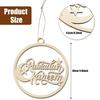 Eid Mubarak Ramadan Wall Hanging Kareem Moon Star Pendant Muslim Party Decor