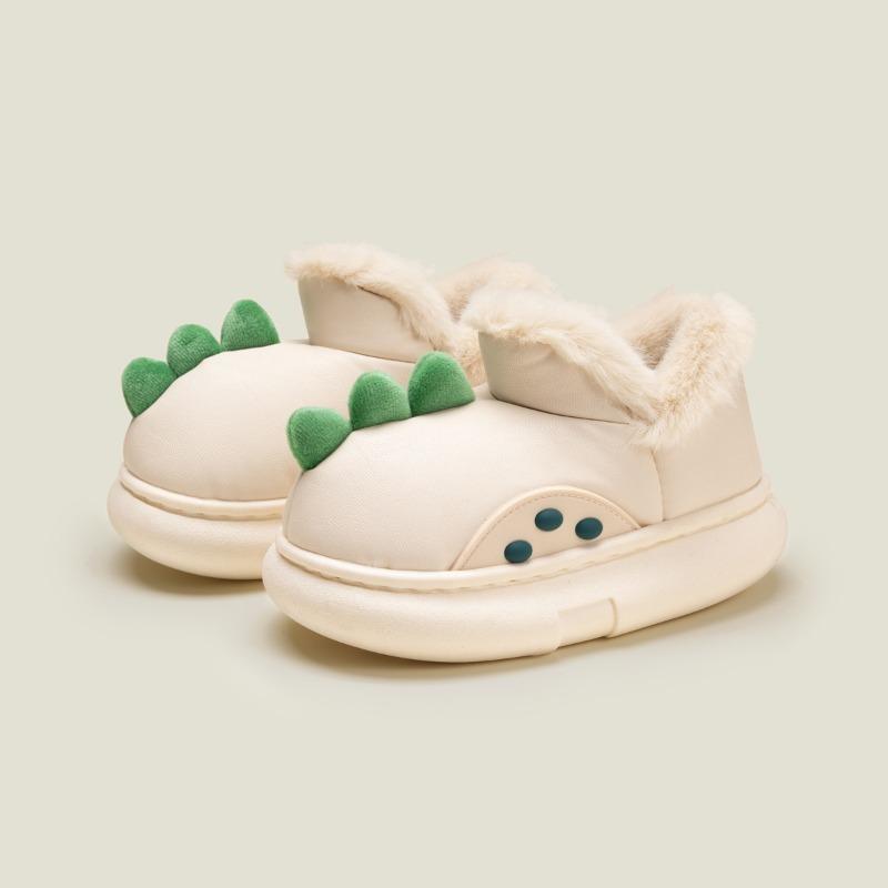 Детская теплая хлопковая обувь бархатная осенне-зимняя водонепроницаемая обувь для дома и отдыха на открытом воздухе пуховая хлопковая обувь