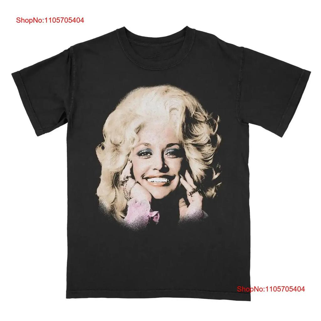 Dolly Parton Big Face T Shirt S 5xl Vintage Casual Fashion Top For Everyday Wear Graphic