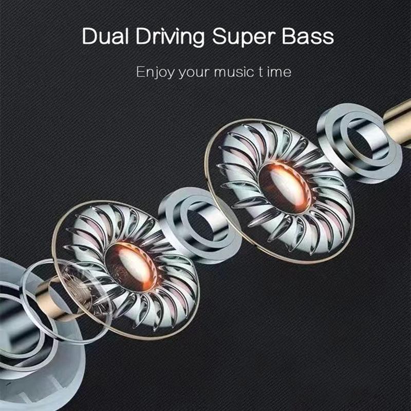 VAORLO PRO4 TWS Роскошные белые наушники Bluetooth 5.3 HiFi стерео музыкальные наушники с HD шумоподавлением микрофон гарнитура IPX5 водонепроницаемый