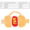 Full Body Shaped Burger Pet Outfit Multi Size Option Halloween Cat Dog Costume  Festival Cosplay