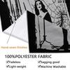 Black and white Dark Queen Pattern Home Decor Tapestry, Wall Hanging, Decorative RV Wall Cloth.ZGT0914204