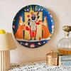 Metal Shrinathji Single Wall Plate 10 Inch with Stand | Wall Arts For Home Decoration, Living Room, Bedroom, Office Decor