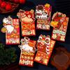 6pcs Traditional 2026 Horse Year Red Envelope Cartoon Red Packet Lucky Money Pouch  Wedding Event
