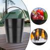 Drip Bucket Party Ice Planter Outdoor Cooking Accessory Versatile Iron Pail Barrel for