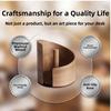 Large Capacity Wooden Paper Towel Holder Natural Wood Stable Tissue Storage Box Minimalist INS Round Roll Dispenser Living Room