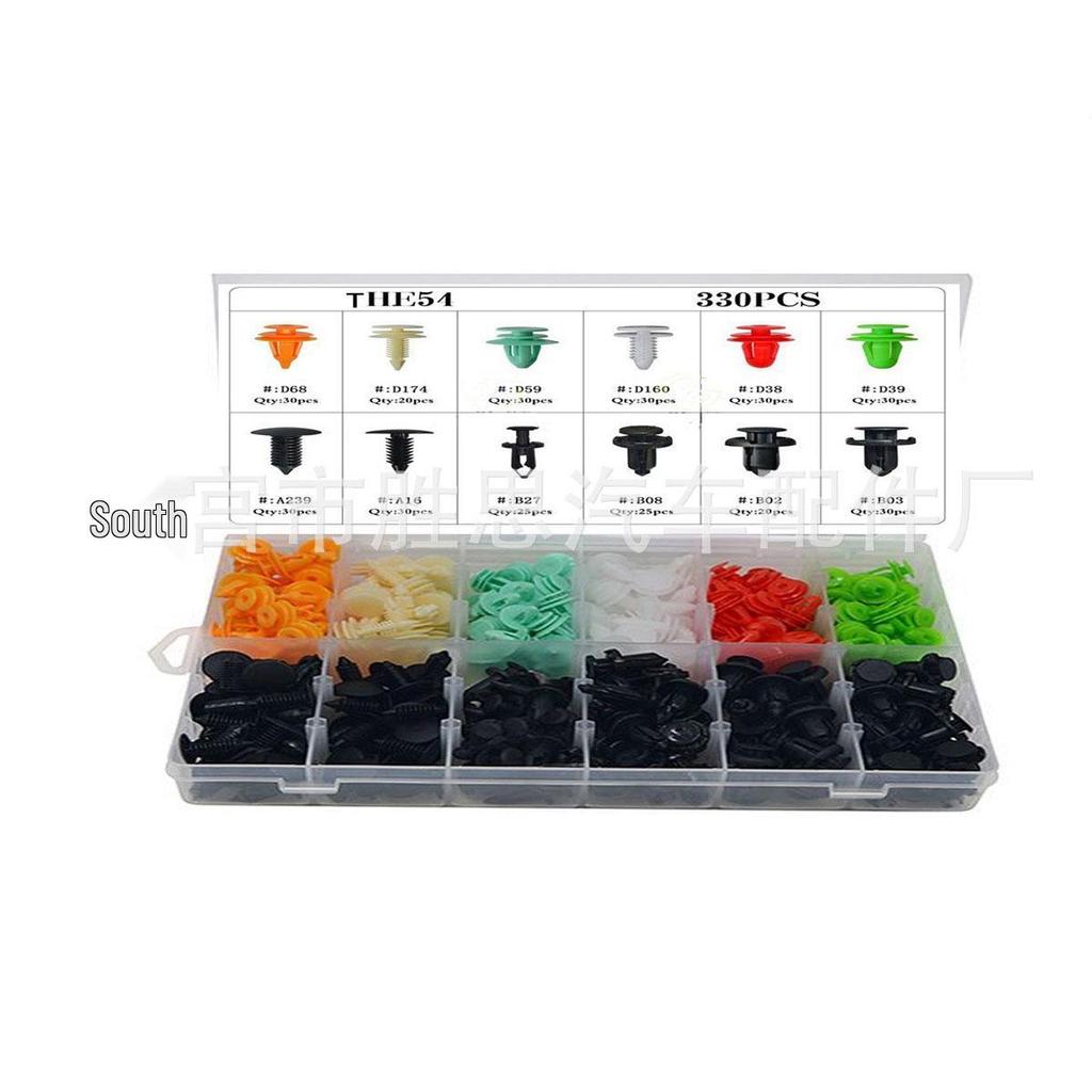 200PCS Mixed Fasteners for Honda, Toyota, Ford, Chrysler: Car Trim Panel Installation Accessories