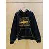 Corteiz Alcatraz Embroidered Letter Patchwork Fleece Lined Hoodie Jogger Set Unisex Casual Streetwear