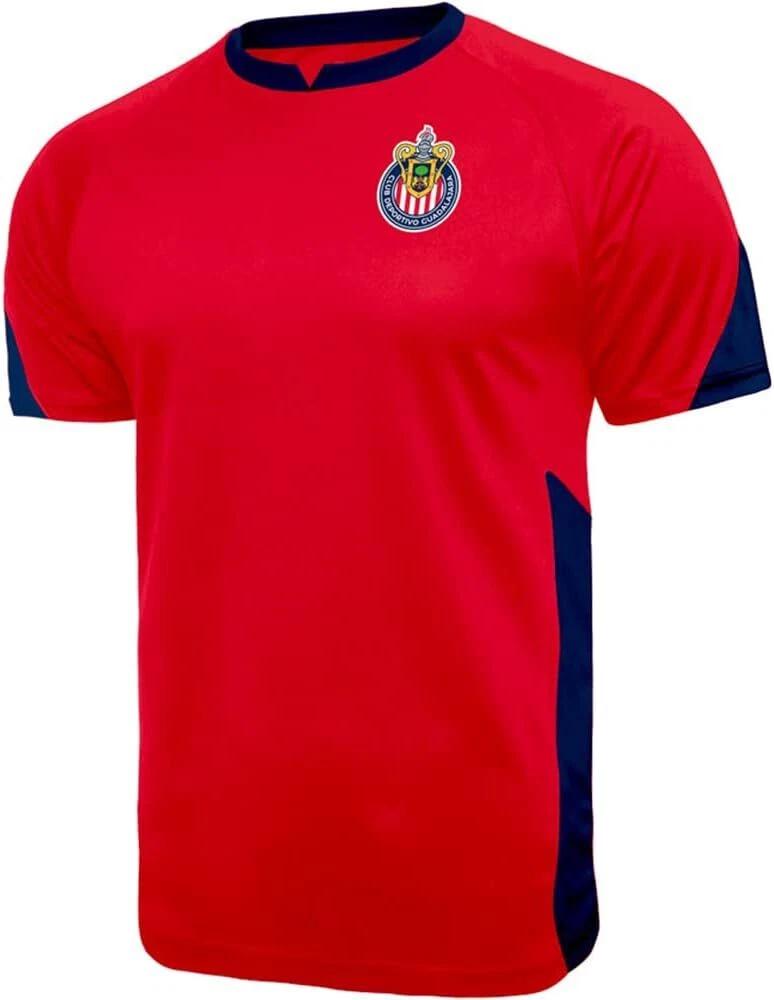 Icon Sports Men Chivas De Guadalajara Soccer Poly Shirt Jersey -02