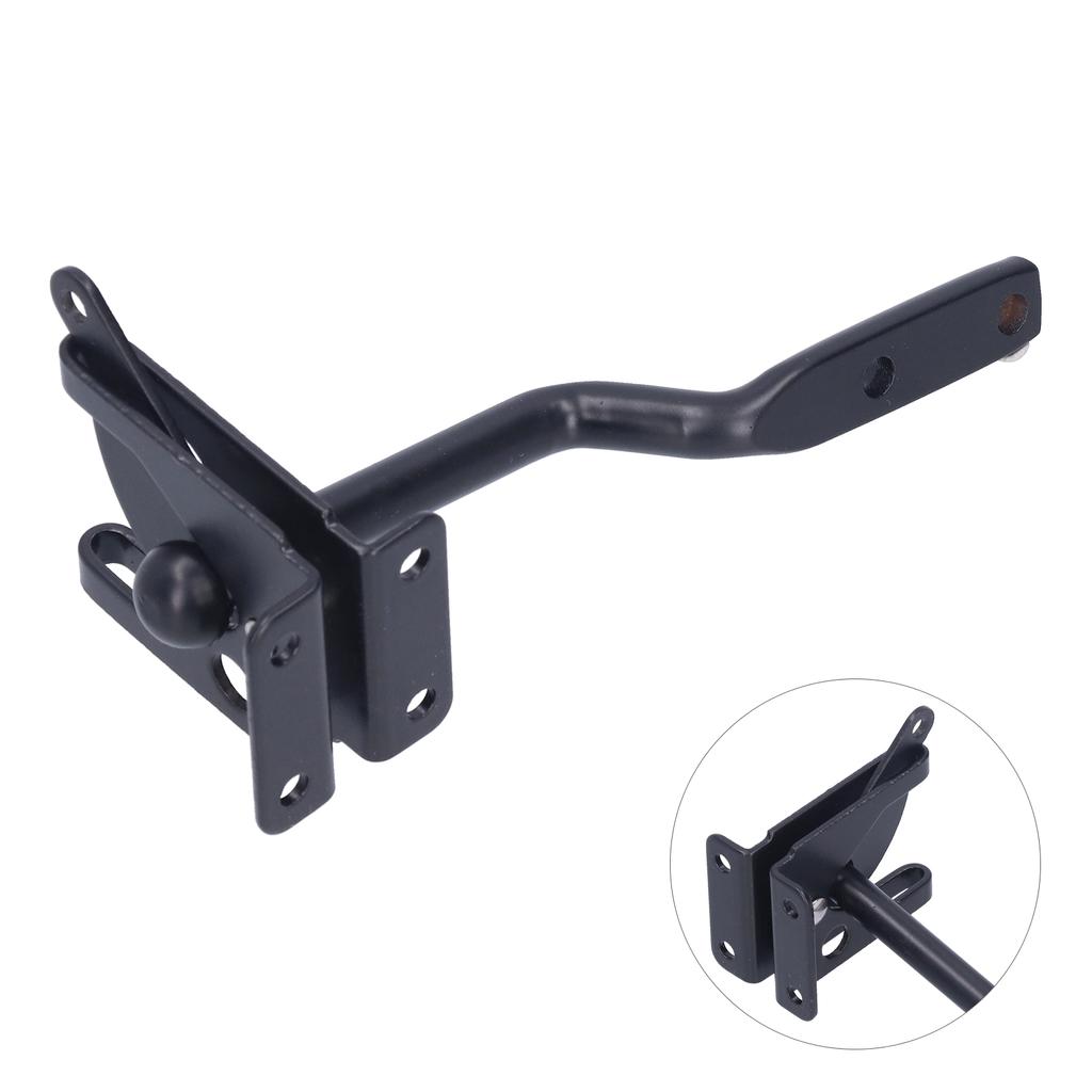 Gate Latch Kit RustProof Carbon Steel Fence Bolt Lock Safety Door Hardware Fittings