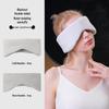 Dual-Sensing Temperature-Control Eye Mask: Light-Shielding & Noise-Reducing for Sleep, Travel, and Office Use