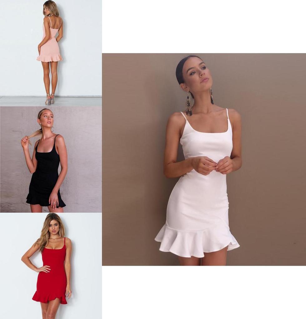 Стильное женское модное мини-платье-слинг с плиссировкой, юбка без рукавов, коктейльное платье