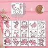 16 Cartoon Animal Drawing Templates - Children's Washable Graffiti Board