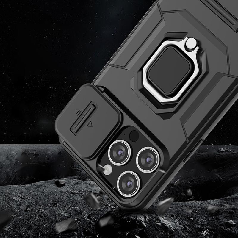 Fundas For iPhone 14 Pro Max Case Противоударный бронированный чехол Slide Lens Protective Back Coque для Apple iPhone 13 14 15 Plus Phone Cover