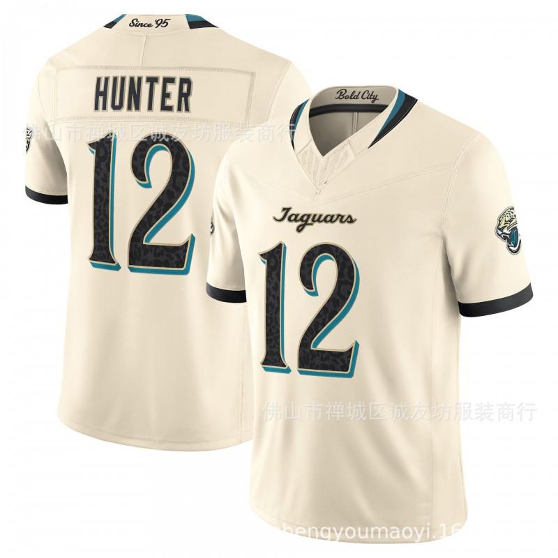 Mens Embroidered Rugby Jersey Jaguar 7 12 16 Beige Speed 3rd Gen