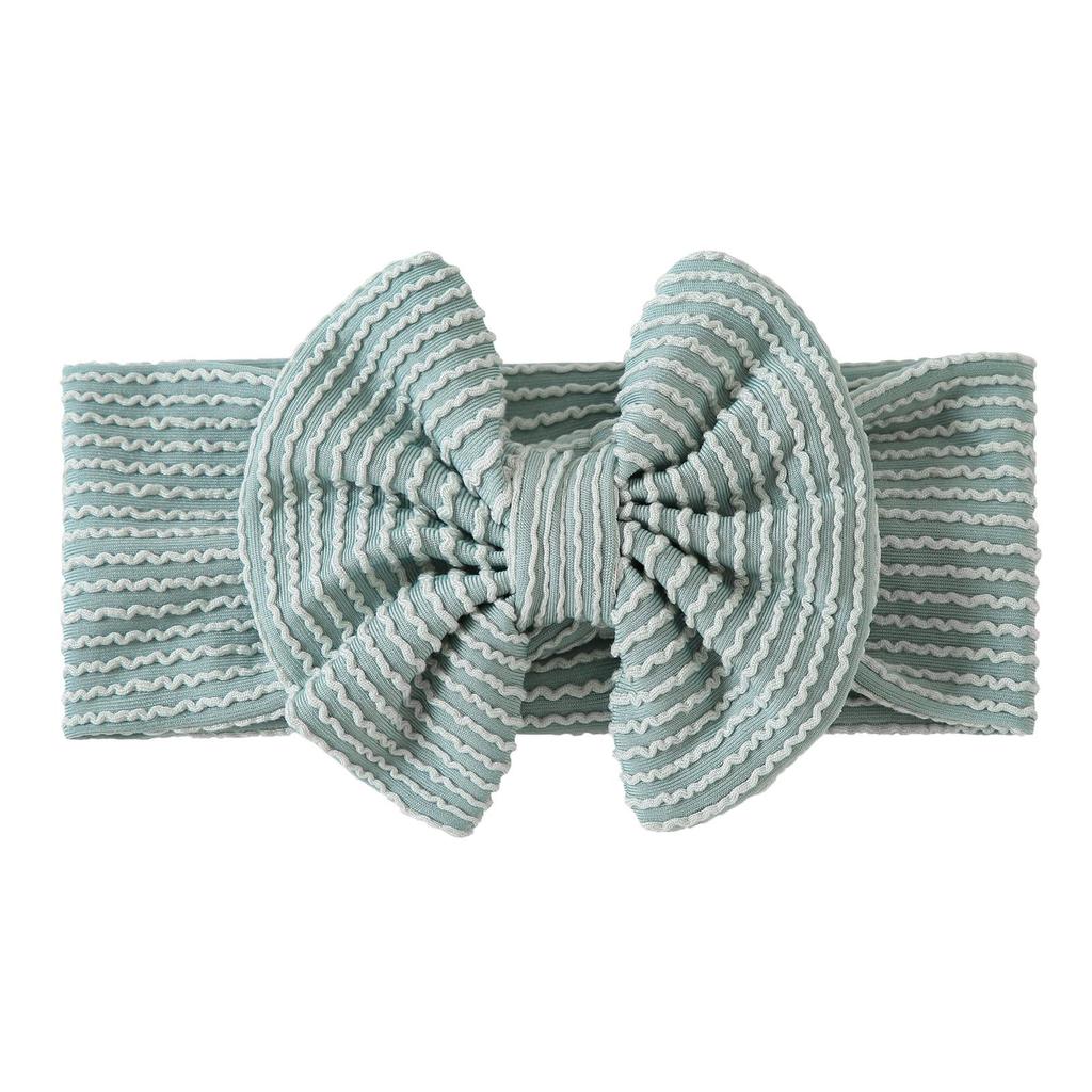 Европейский и американский стиль полосатая клетчатая эластичная детская повязка на голову - приятная к коже, новая TUME SHEIN