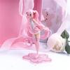 *New Anime Hatsune Miku Action Figure Kawaii Collection Model Pink Sakura Kawaiii Doll Collectible Toys Cake Decor