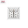 Delixi Electric 86 Type Four-Gang One-Way Switch Socket
